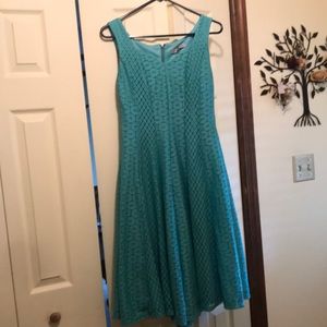 Danny and Nicole Teal Dress size 6